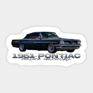 1961 Pontiac Ventura Convertible Sticker